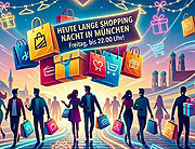 Erste Shopping Nacht in M&uuml;nchen am 27.03.2026 in der Innenstadt und einigen Shopping Centern